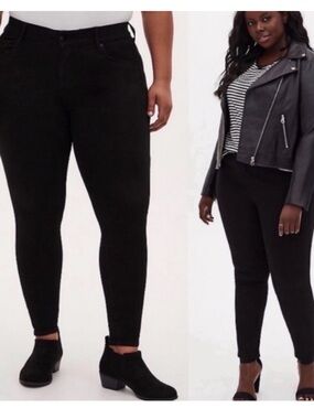 Torrid Black High-Waist Jeggings - Sleek Everyday Skinny